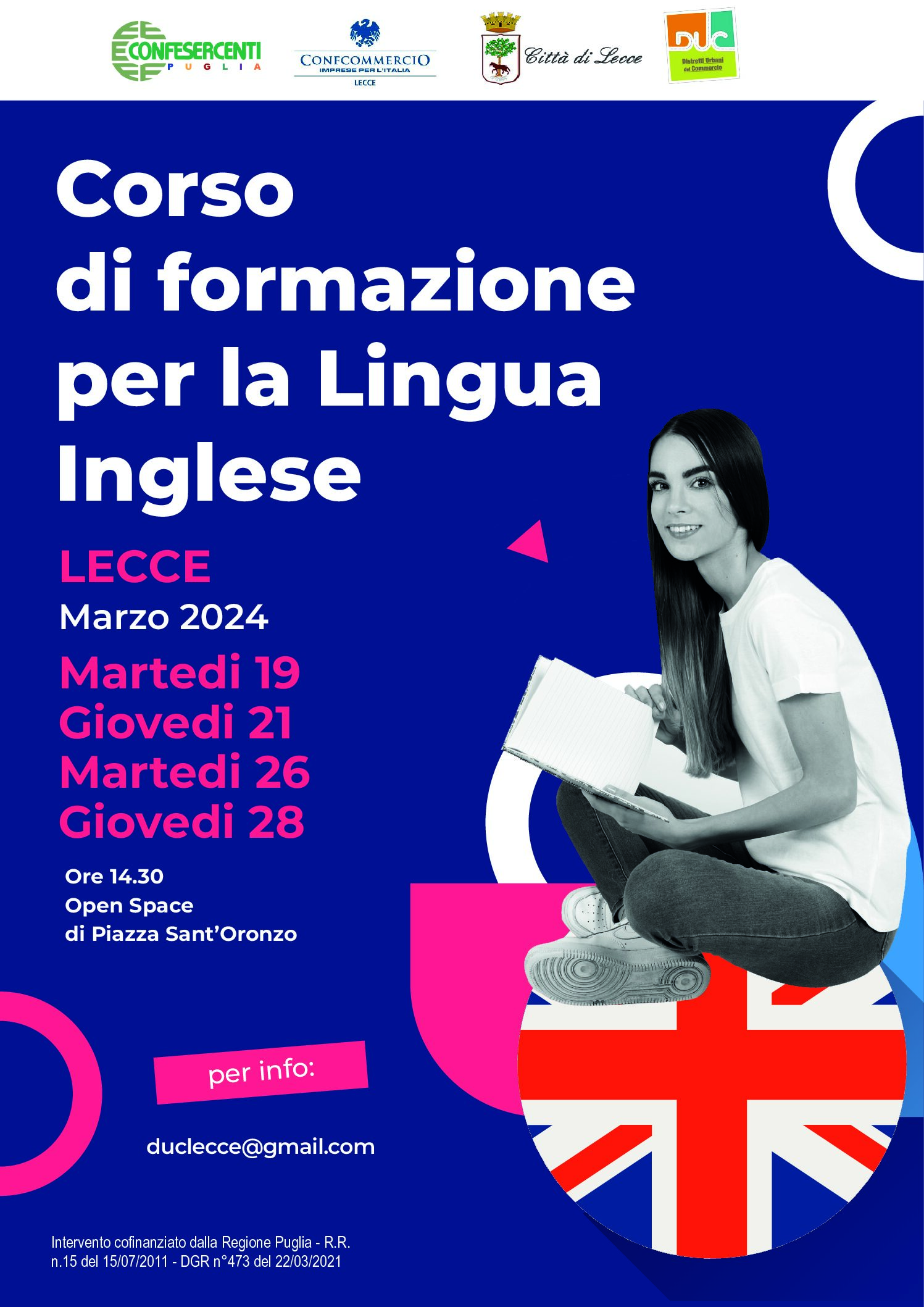 Corso di formazione per la Lingua Inglese
